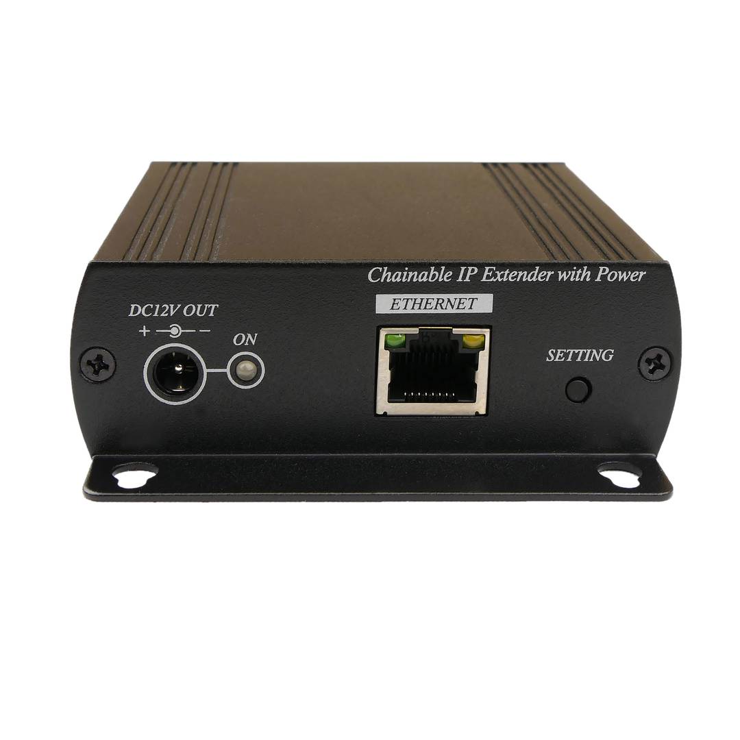 Extensor ethernet TCP/IP i alimentació per cable coaxial RG6U RG59U