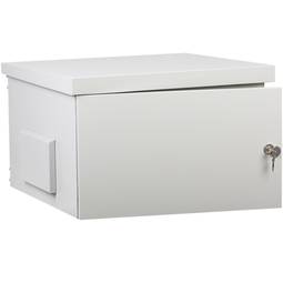 4HE 19" Outdoor-Rackscharank IP55 Weiß SOHORack GO 600x600x330 mm