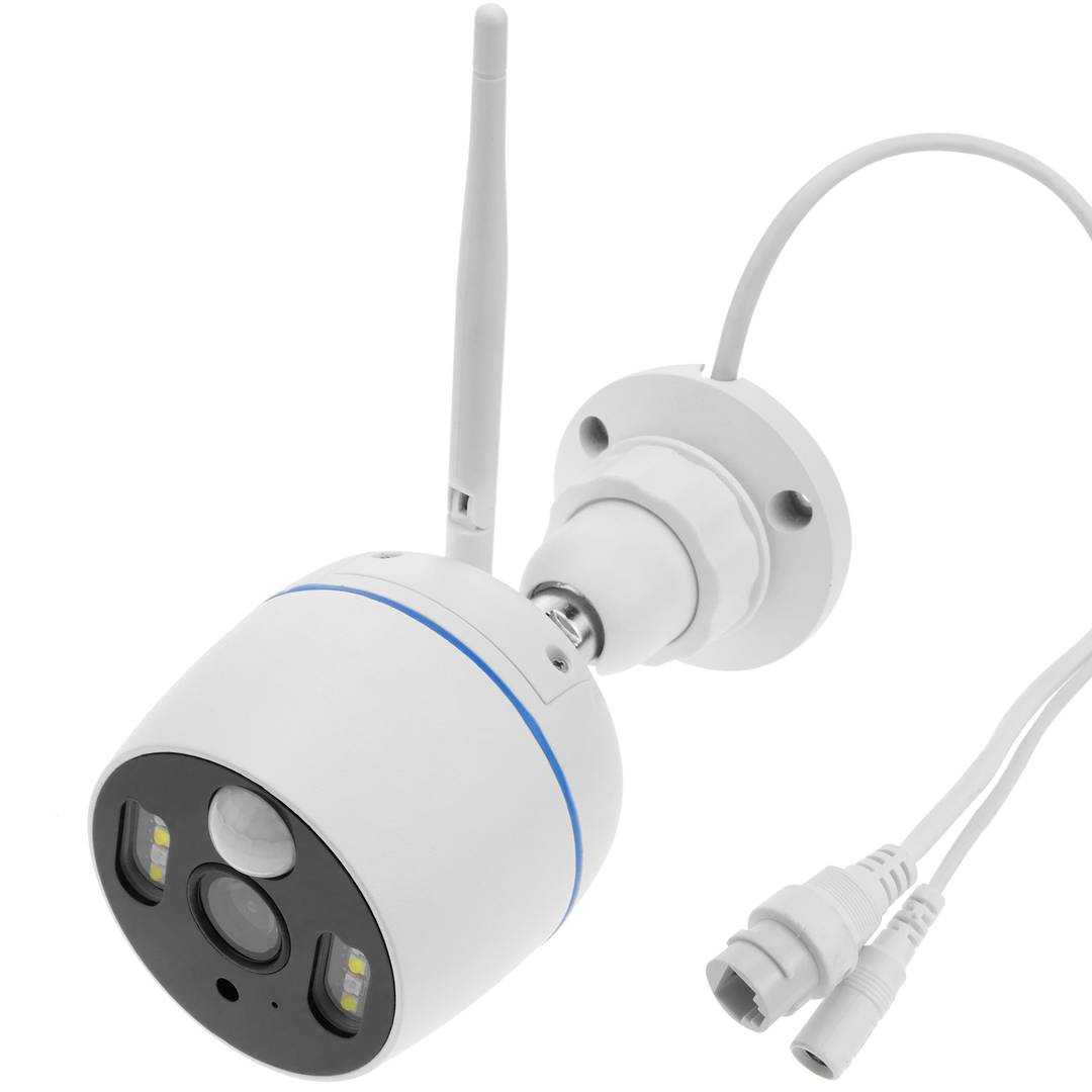 Automatische drahtlose Kamera mit Licht 1080p H.264 für NVR TCP/IP