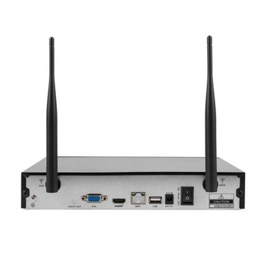 Kit de 4 caméras de vidéosurveillance WiFi Lanberg 2MP NVR avec 4 canaux