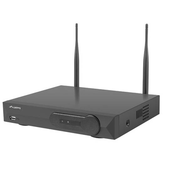 Kit de 4 caméras de vidéosurveillance WiFi Lanberg 2MP NVR avec 4 canaux