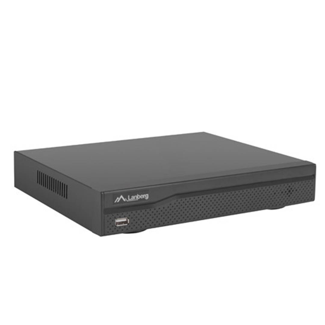 Kit de 4 cámaras de videovigilancia de Lanberg de 5MP NVR PoE y con 8 canales