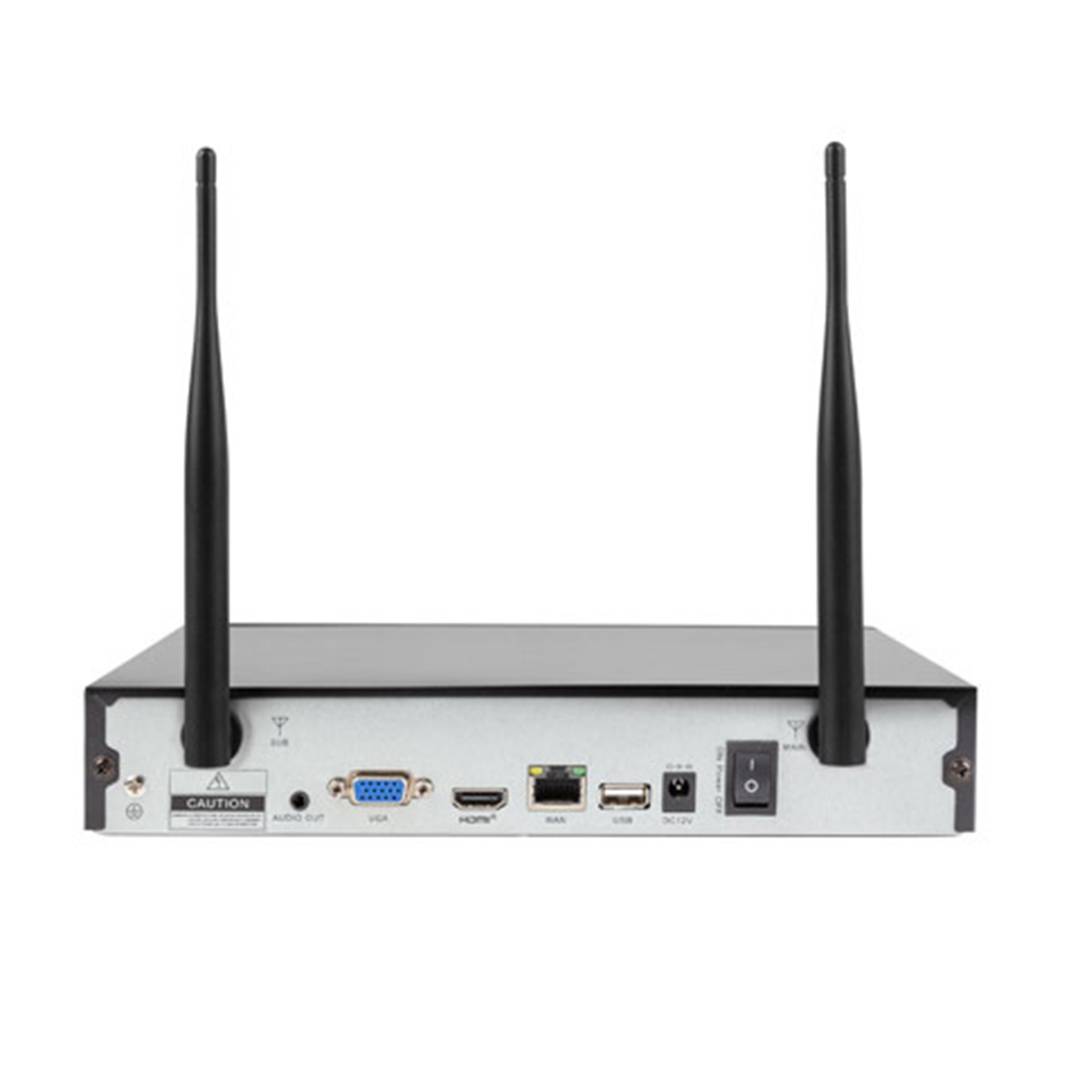 Kit de 8 cámaras de videovigilancia de Lanberg de 2MP NVR WiFi y con 8 canales
