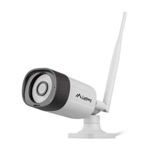 Kit de 8 cámaras de videovigilancia de Lanberg de 2MP NVR WiFi y con 8 canales