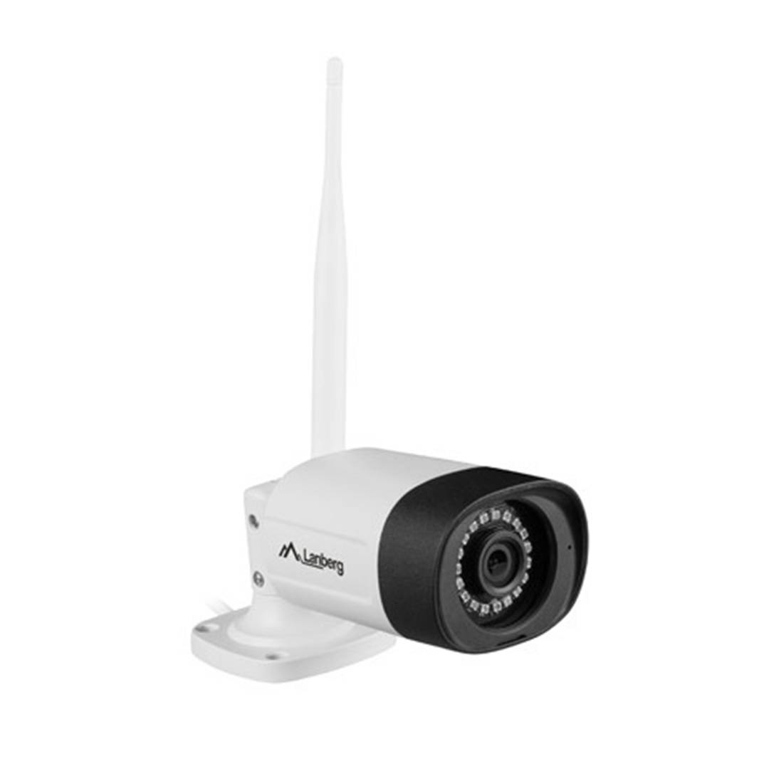 Kit de 8 cámaras de videovigilancia de Lanberg de 2MP NVR WiFi y con 8 canales