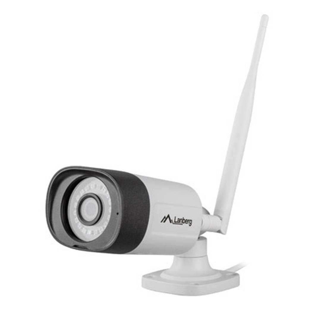 Kit de 8 cámaras de videovigilancia de Lanberg de 2MP NVR WiFi y con 8 canales