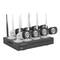 Kit de 8 cámaras de videovigilancia de Lanberg de 2MP NVR WiFi y con 8 canales