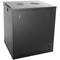 Szafa rack 19 mural 12U czarny SOHOrack 540x450x580 mm z tacą 255 mm i wentylatorem