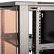 Szafa rack 19 mural 12U czarny SOHOrack 540x450x580 mm z tacą 255 mm i wentylatorem