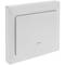 Interruttore wireless 80x80mm Z-Wave 6A 230VAC semplice bianco