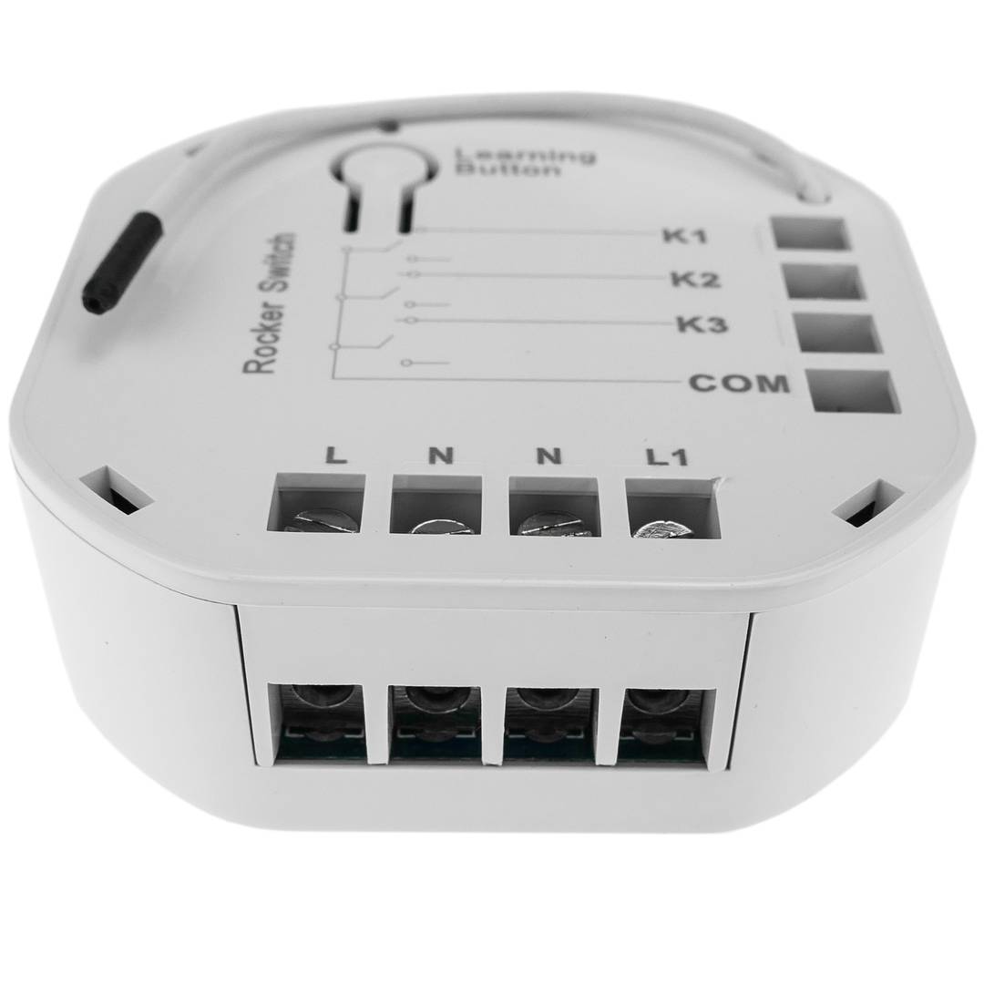 Módulo inalámbrico Z-Wave 6A 230VAC 3X