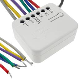 Z-Wave 3000W 230VAC 1-relais draadloze ontvangermodule