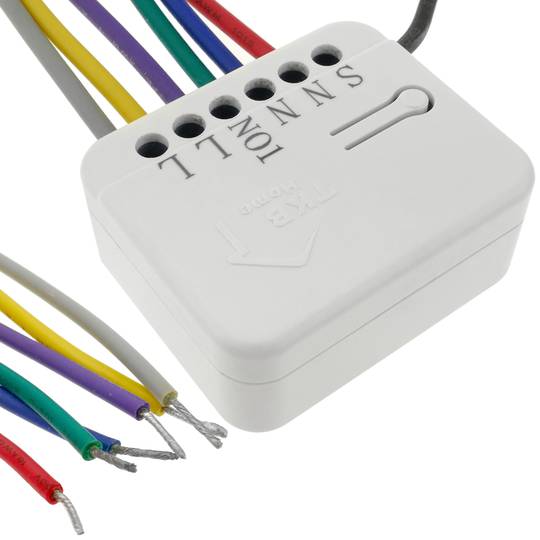 Mòdul receptor sense fil Z-Wave 3000W 230VAC 1-relé