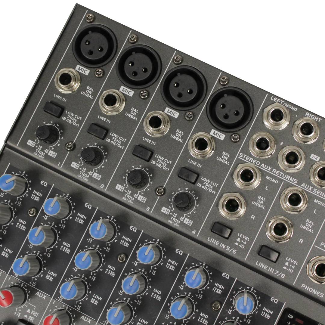 Audio Mixer 6 canaux MX1204FX
