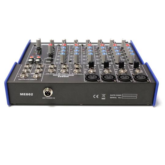 ME802 4-kanaals audiomixer