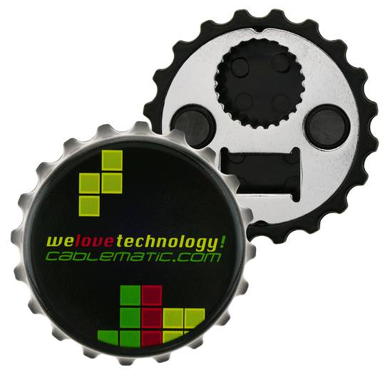 Obreampolles magnètic per a nevera del model Blocks