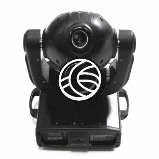 Messa a fuoco DMX512 testa mobile 250W