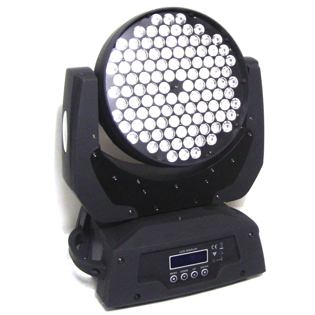 Foco de cabezal móvil 108 LED 1W DMX512 Flat