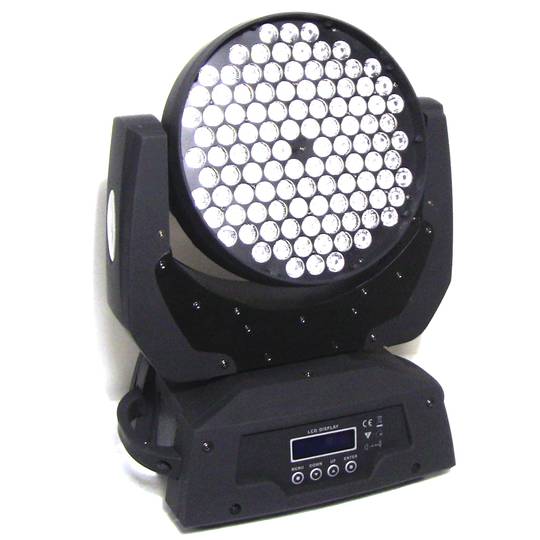 Foco de cabezal móvil 108 LED 1W DMX512 Flat