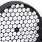 Foco de cabezal móvil 108 LED 1W DMX512 Flat