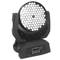 Bewegende koplamp 108 LED 3W DMX512 Flat