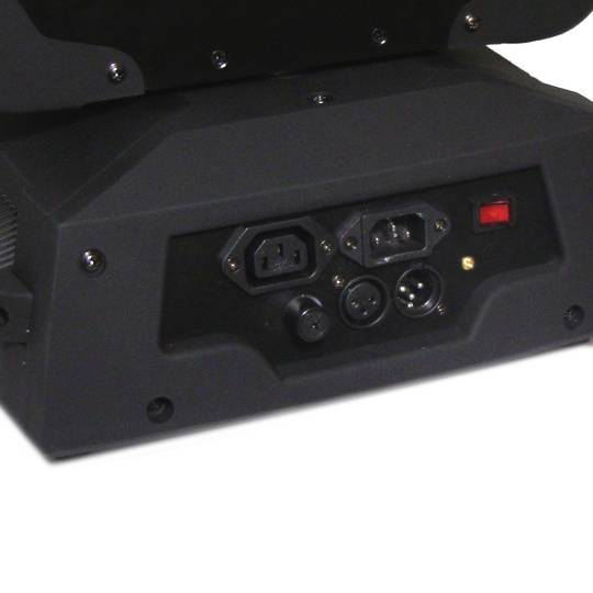 Bewegende koplamp 108 LED 3W DMX512 Flat