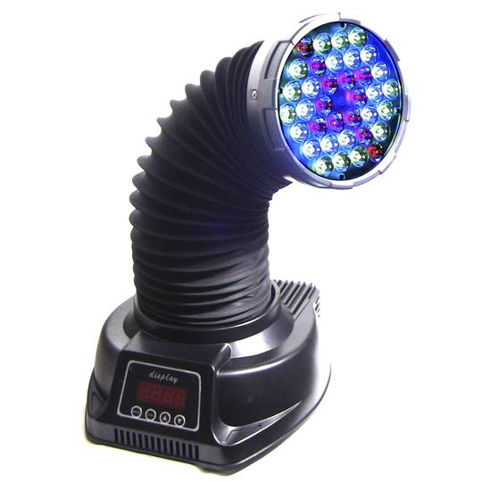 Focus de capçal mòbil 36 LED 3W DMX512 Cobra