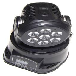 Fokus 7 LED Moving Head 12W RGB DMX512 schwarz