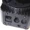 Bewegende koplamp 7 LED 12W RGB DMX512 zwart
