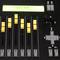 Contrôleur DMX 512 du 6 curseurs 5U