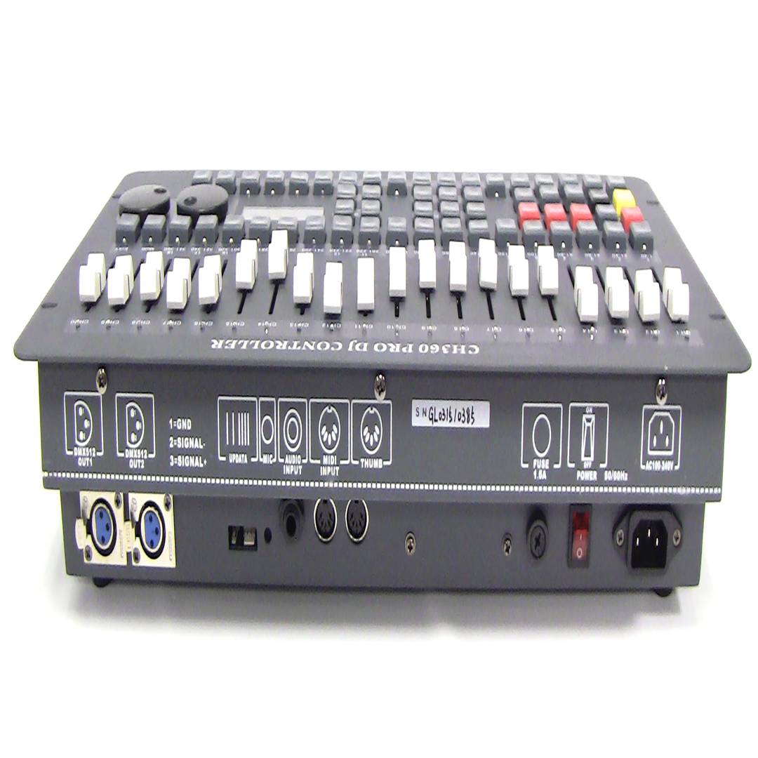 Kontroler DMX 512 z 20 suwakami 6U