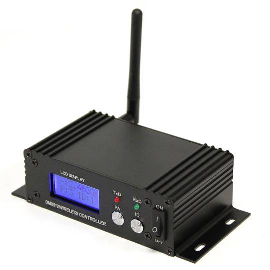 DMX512 drahtlose Sende-und Empfangsantenne männlich weiblich mit 16 Gruppen