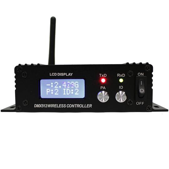 DMX512 drahtlose Sende-und Empfangsantenne männlich weiblich mit 16 Gruppen
