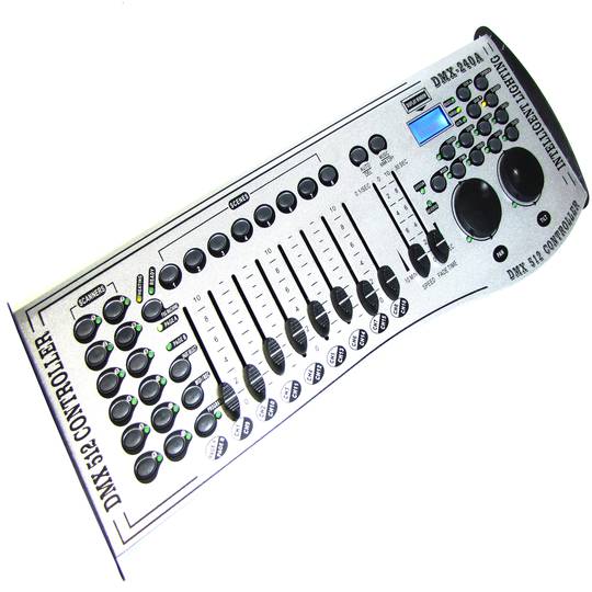DMX Controller 512 of 8 faders DMX-240A
