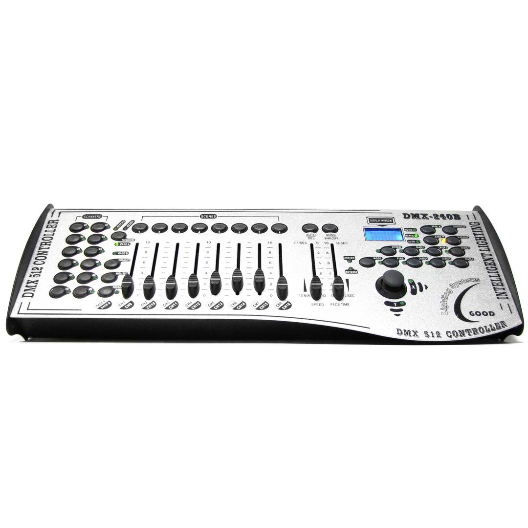 DMX Controller 512 von 8 Fader DMX-240B
