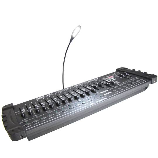 Contrôleur DMX 512 16-DMX-384 curseurs