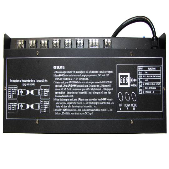 Controller ON/OFF 12 channel DMX 512