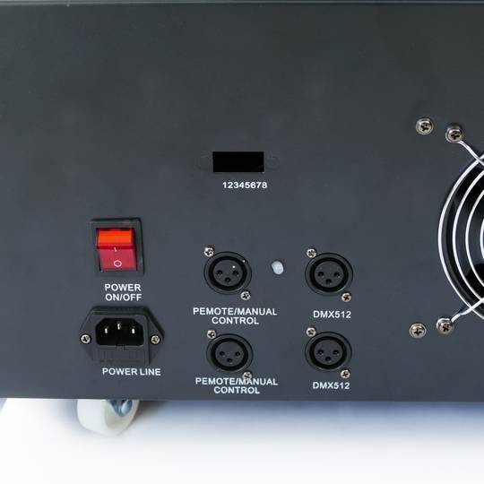 1500 W 5,5 L DMX512-mistmachine