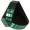 DMX512 LED efeitos de luz flor triangular