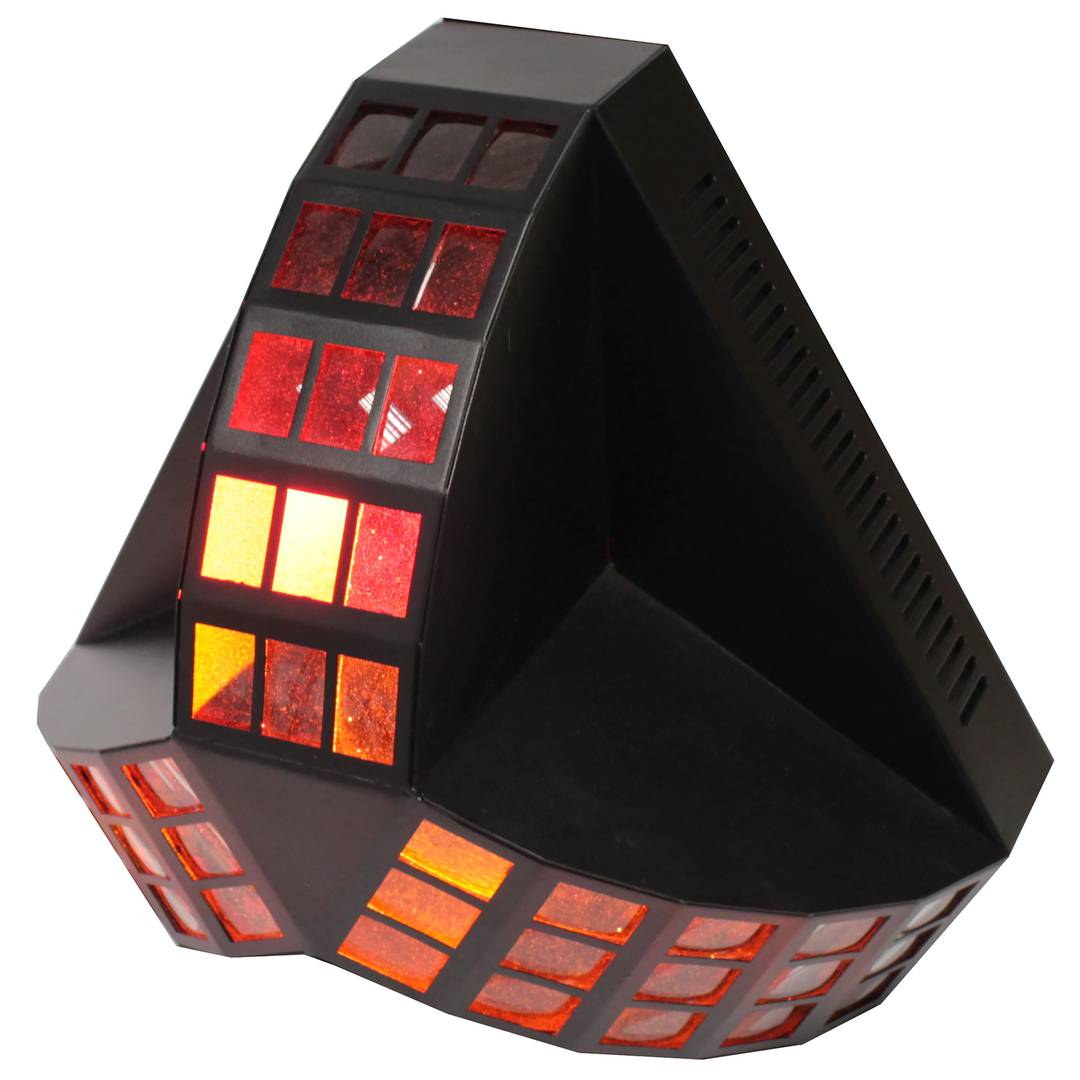 DMX512 LED efeitos de luz flor triangular