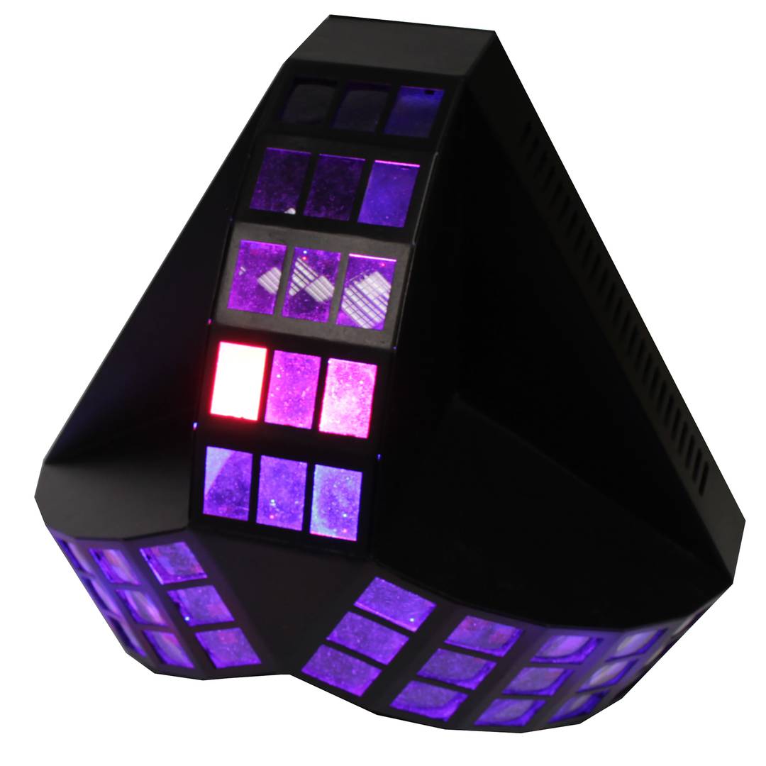 DMX512 LED efeitos de luz flor triangular