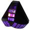 DMX512 LED efeitos de luz flor triangular