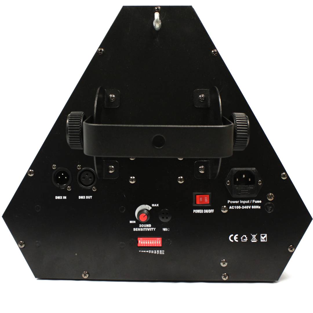 DMX512 LED efeitos de luz flor triangular