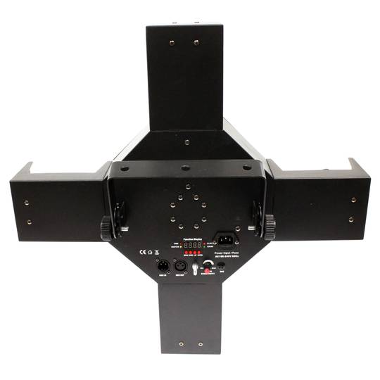 Luz de efectos LED DMX512 cross scanner