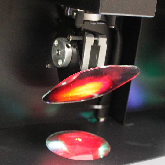 Efeito de luz LED DMX-512. Modelo de Varredura Quotra