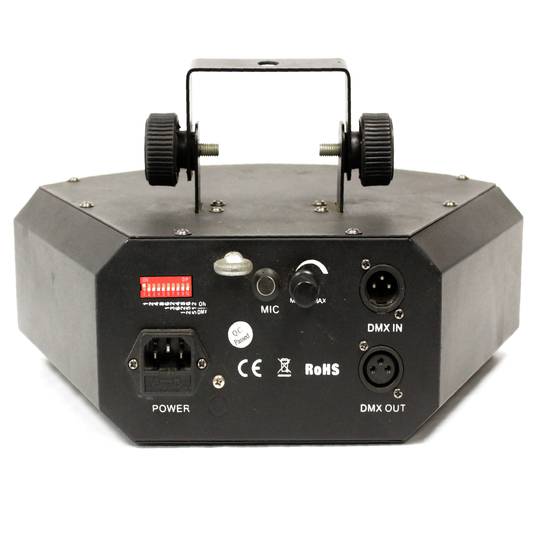 Luz efectos LED DMX512 Double Butterfly