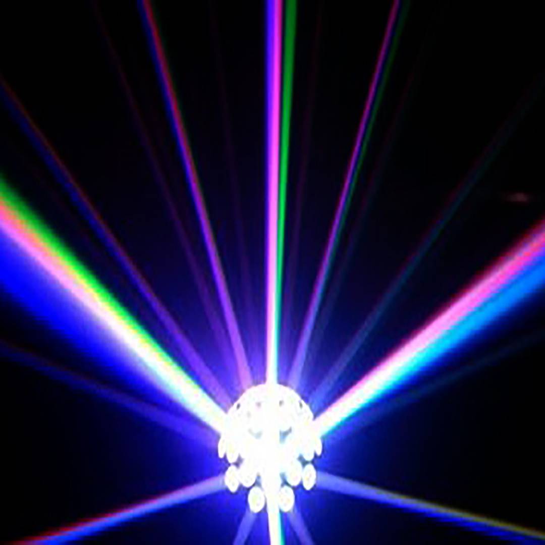 DMX512 RGB LED light ball 9W