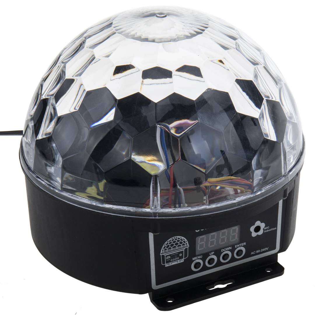 bola esfera con luz led RGBW, bateria recargable, varios tamaños
