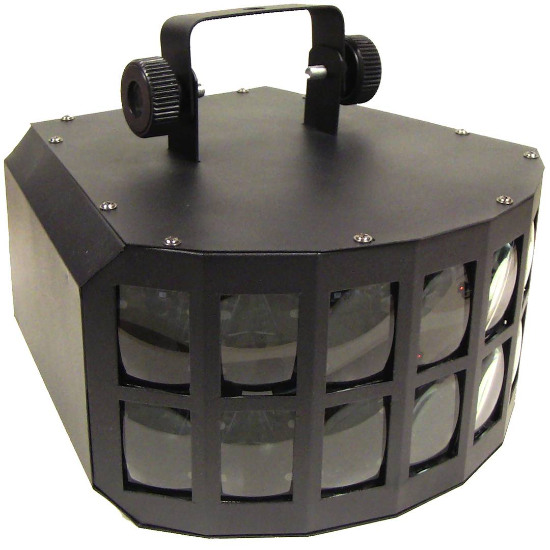 Luz efectos LED DMX512 mariposa multicolor