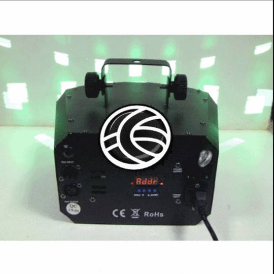 Luz efectos LED DMX512 mariposa multicolor